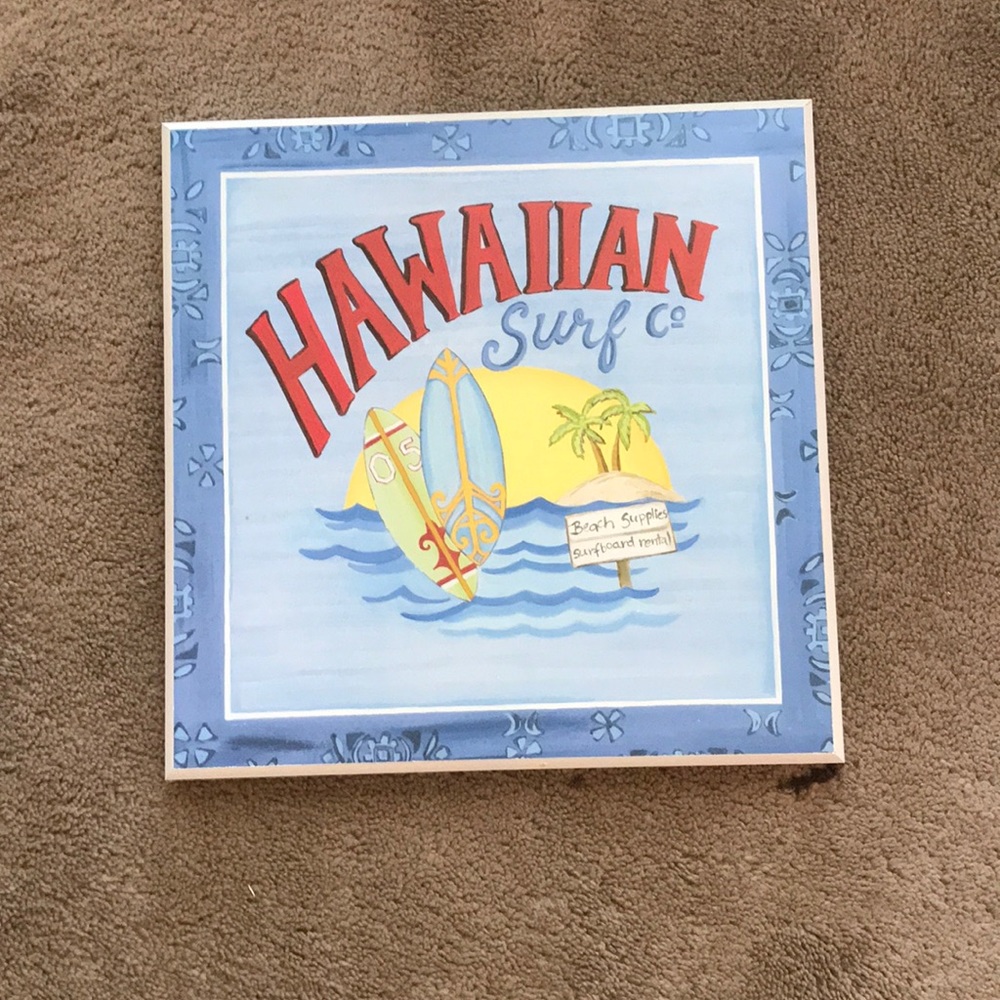 Wooden Hawaiian picture